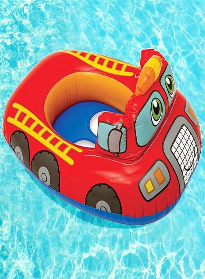 Braintastic 59586-3 Kiddie Float - Fire Engine Design | Inflatable Baby Pool Float for Toddlers & Kids - Image 4
